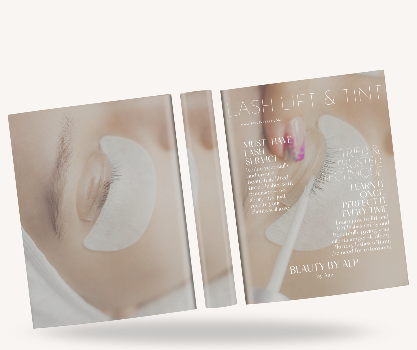 Lash Lift & Tint Training Manual for Beginners | Step-by-Step Guide for Aspiring Lash Techs