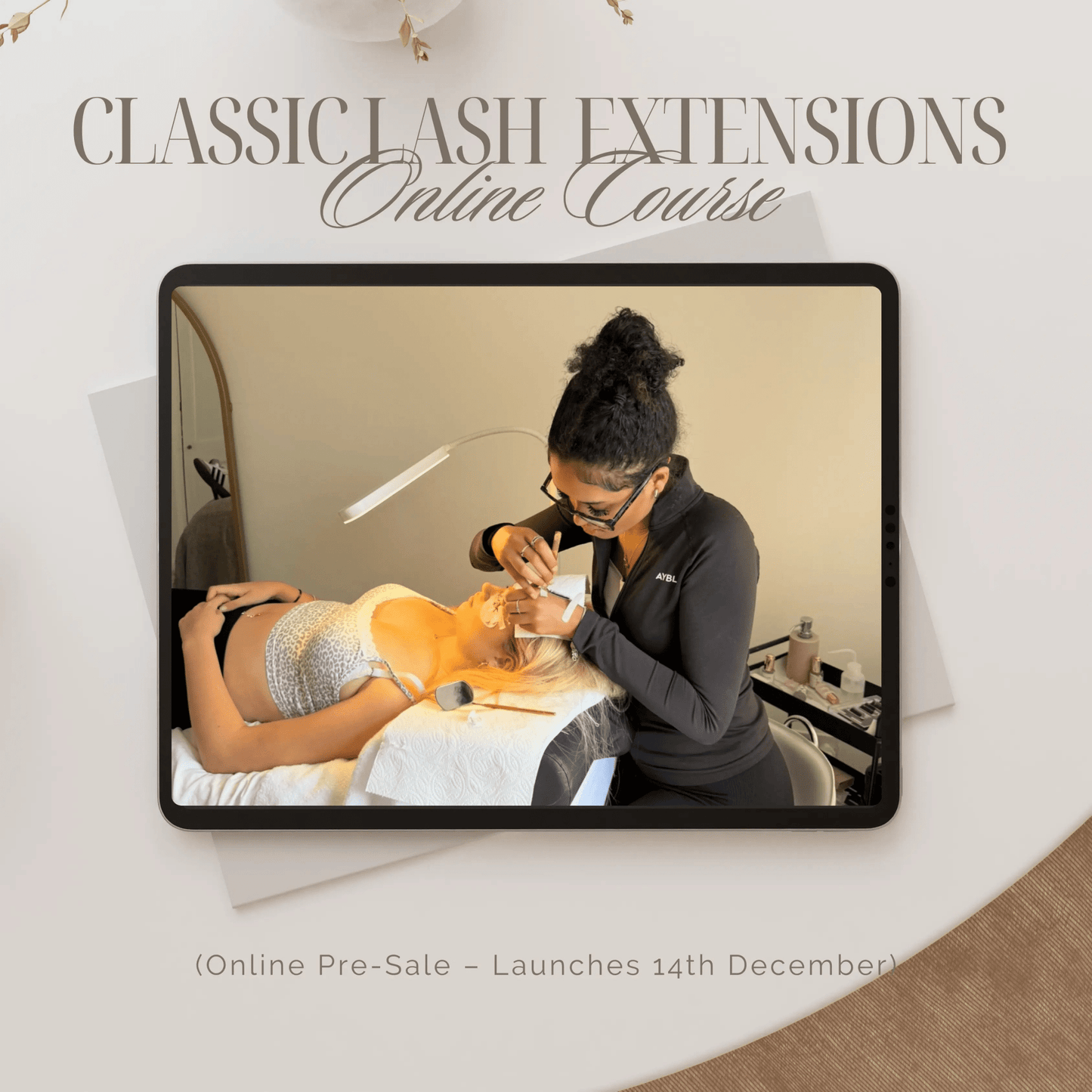 Online Classic lash extension Course • accredited - Beauty by alp