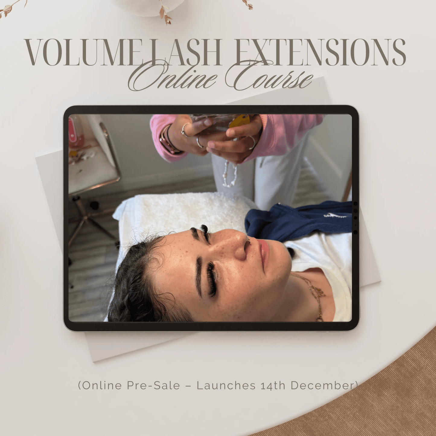 Online volume lash extension Course • accredited - Beauty by alp
